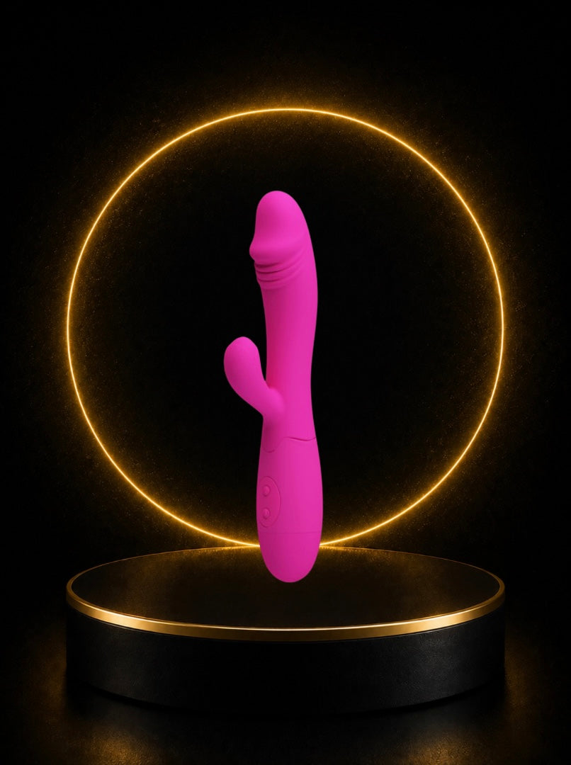 Vibromasseur Rabbit Snappy Rose — Pretty Love — Rechargeable