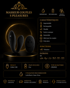 Masseur Couples S Pleasures — Télécommande Sans Fil