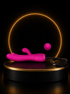 Vibromasseur Rabbit Snappy Rose — Pretty Love — Rechargeable