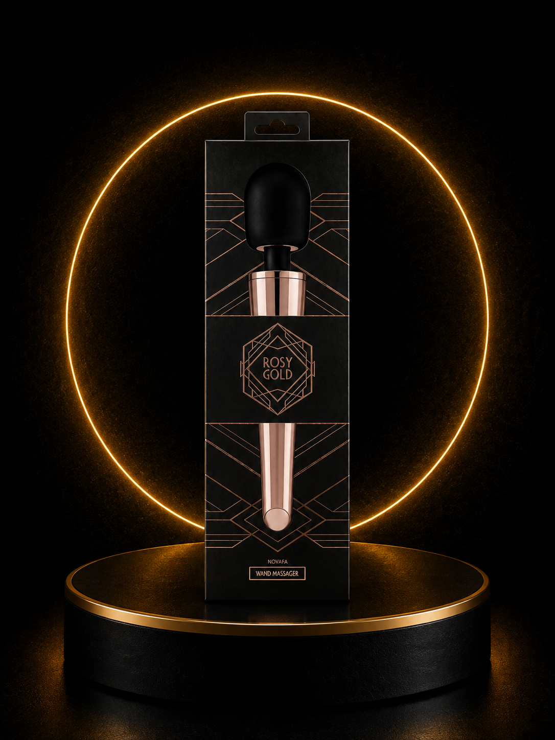 Wand Massager Rosy Gold